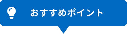 おすすめポイント