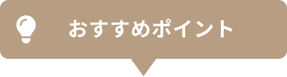おすすめポイント